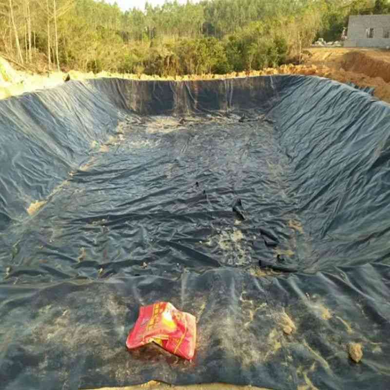 GM13 Waterproof Membrane HDPE Geomembrane Pond Liner Dam Liner 0.75mm 1mm