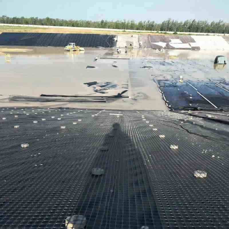 Parque infantil PP rejilla Geotécnica de doble eje bx1100 precio de fábrica malla Geotécnica de doble eje de polipropileno para obras civiles de carreteras