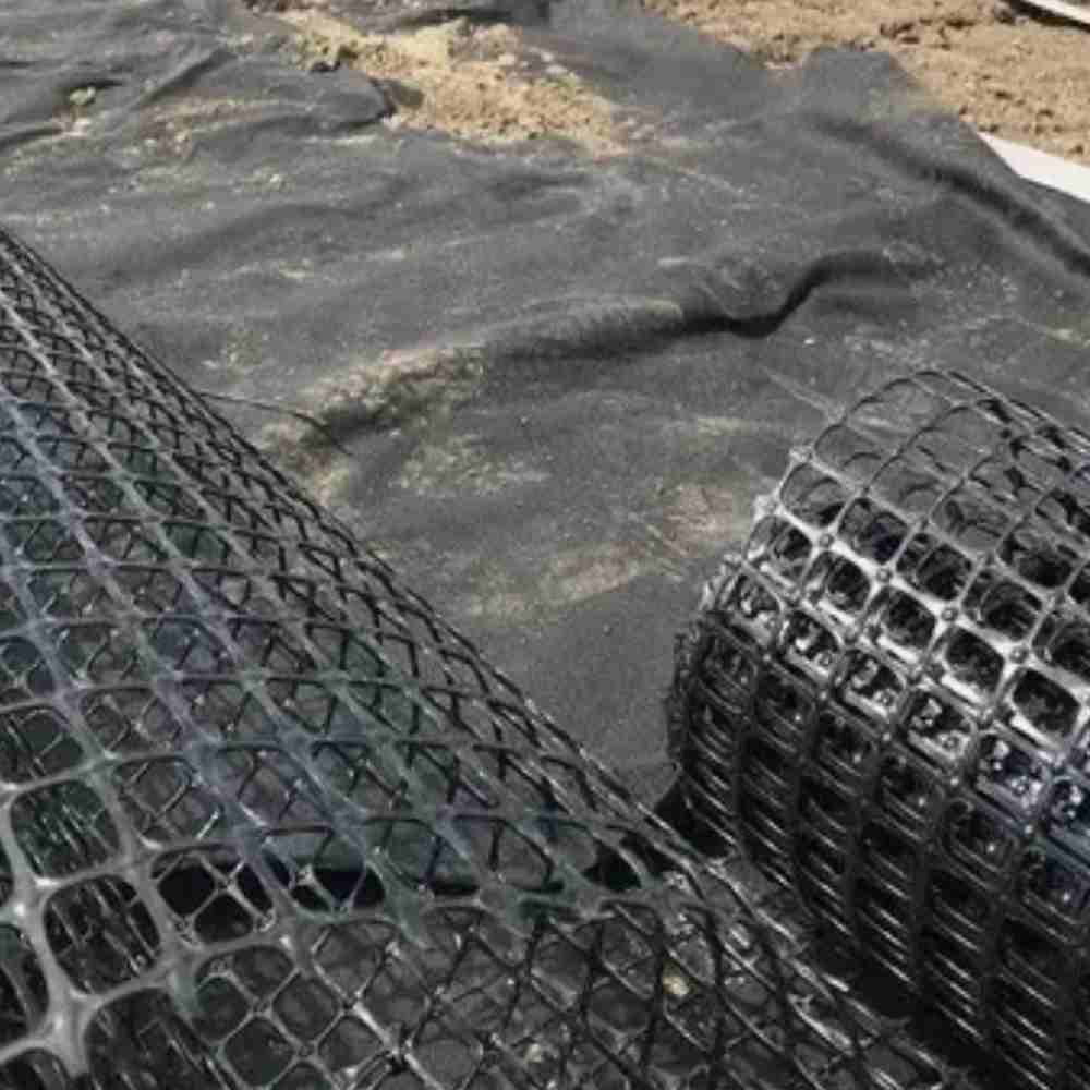 Carbon fiber geogrid