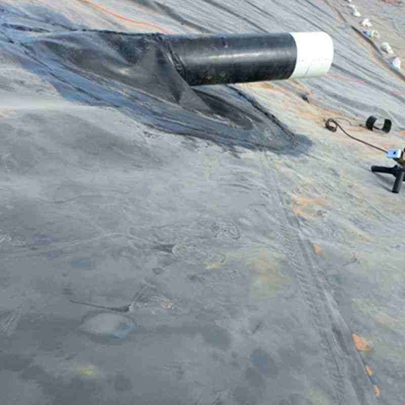 HDPE Membrane Geomembranas 1mm 1.5mm 2mm Flexible Liner HDPE Geomembrane Material for Sewage Treatment Pool