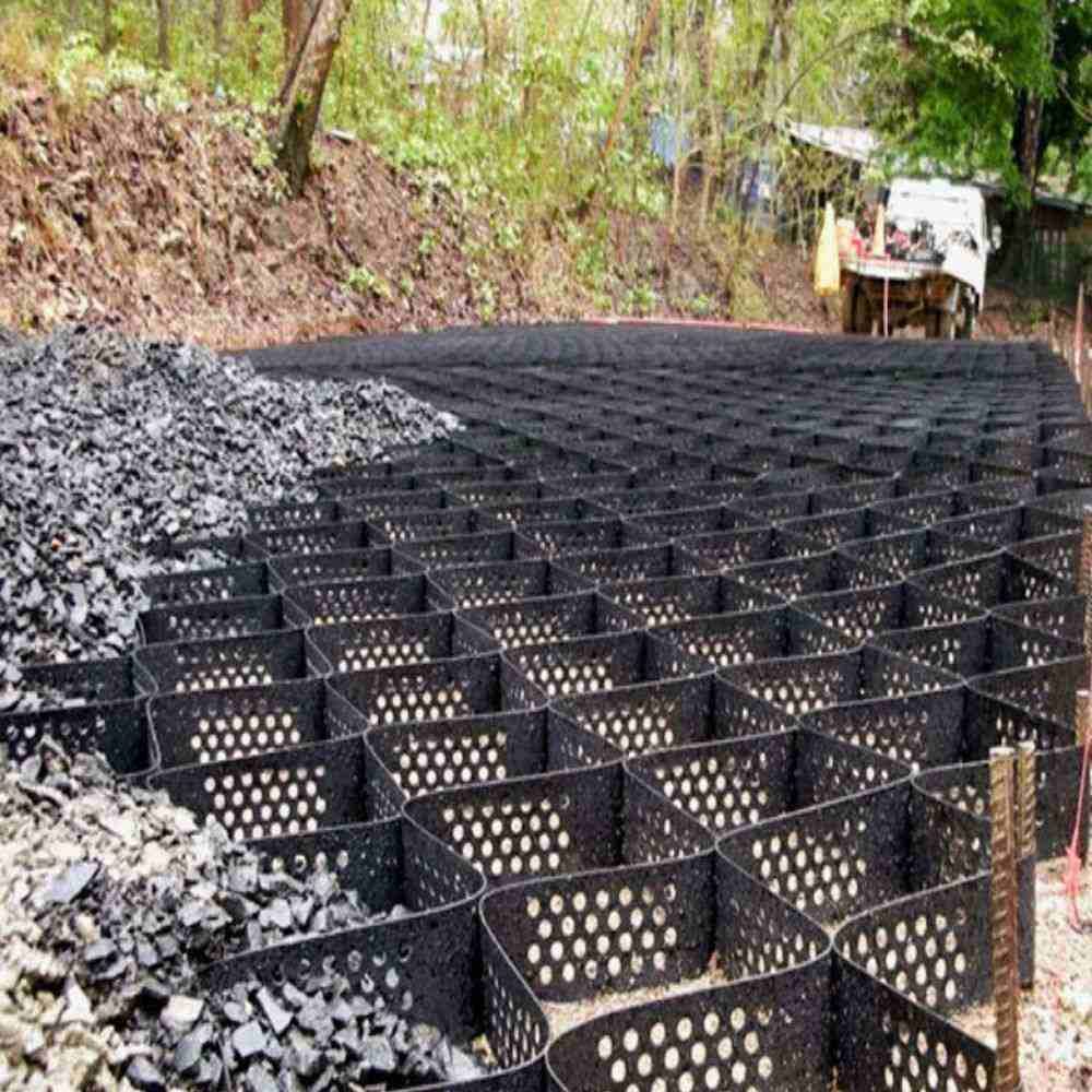 Geocell Earthwork Product HDPE Geocell for Retaining Wall with Long-Term Performance