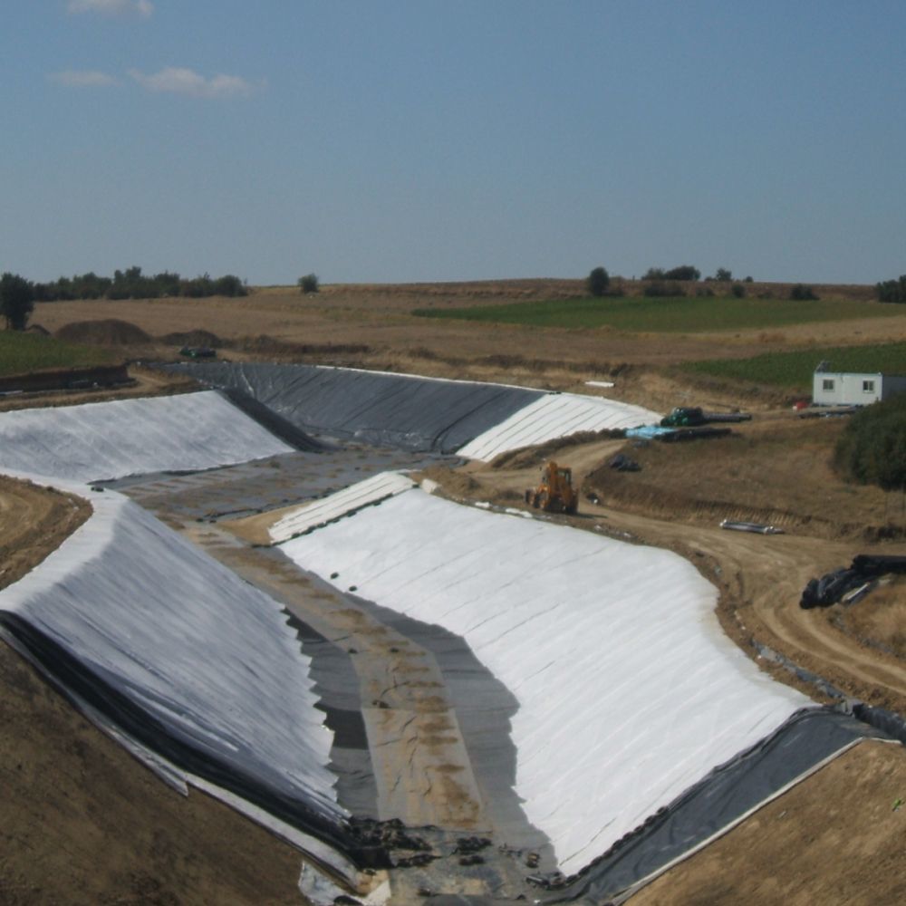 Non Woven Geotextile PP Long Fiber Filament for Road Construction