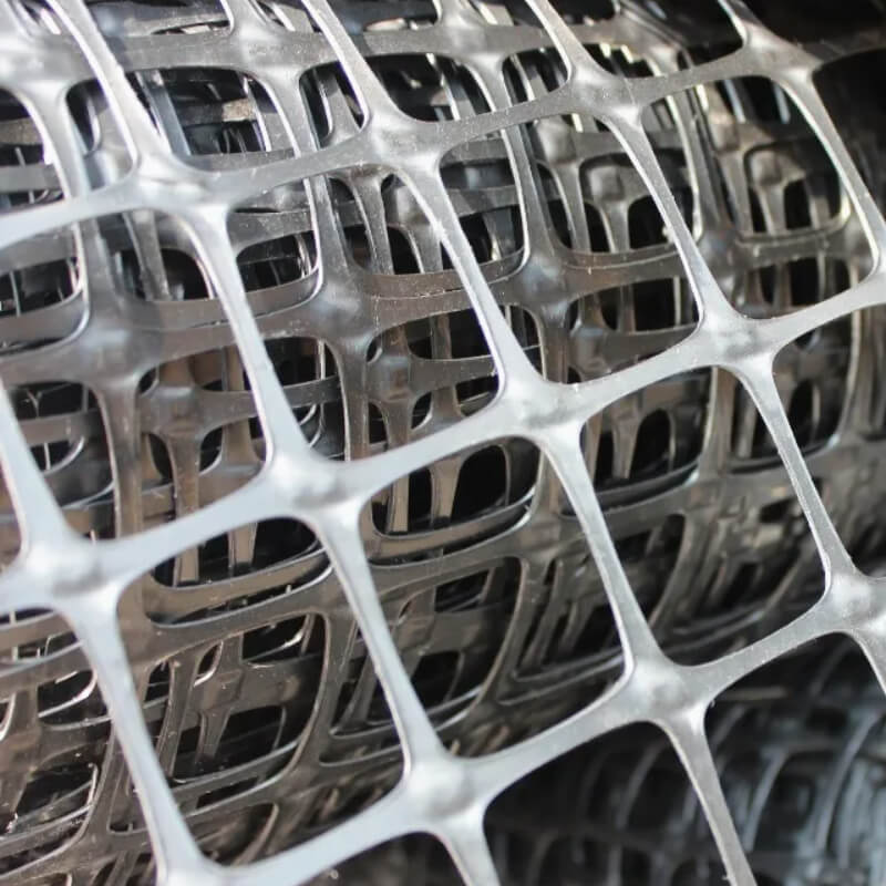 PP Reinforcement Biaxial Stretch Plastic Geogrid for Road Protection