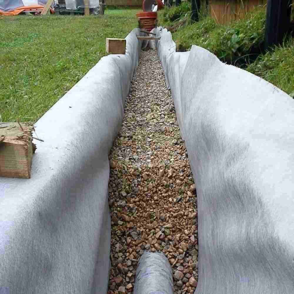 OEM Filtration lsolation Performance Short Fiber Nonwoven Geotextile