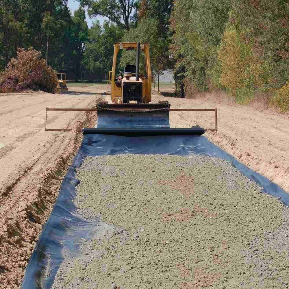 Cultivo y mantenimiento de geotextiles de polipropileno de poliéster permeables al agua