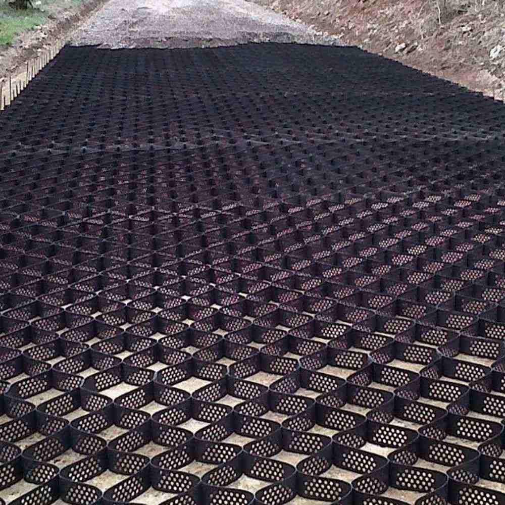 Smooth HDPE Geocell No Perforated Geocell for Retaining Wall Slope and Soil Stabilization