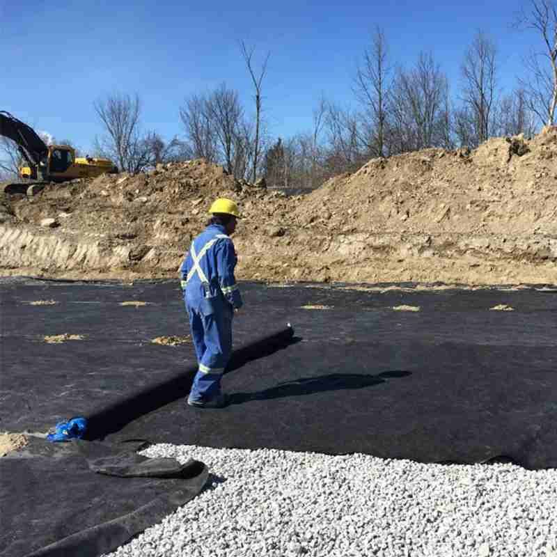 1.2 Meters X 30.5 Meters, PP Drainage 350n Tensile Strength and 440n Load Capacity, Used for Lane and Road Stability Control Geotextile