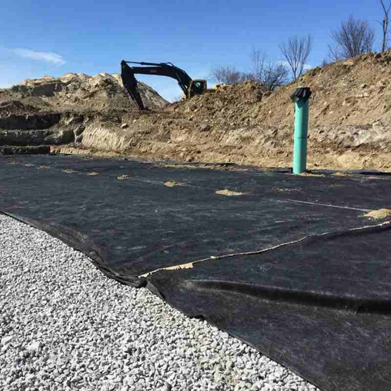 250GSM Geotextile 350GSM Non Woven Pp Geotextile for Road