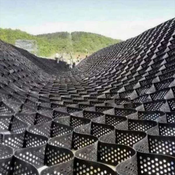 HDPE Geocell Gravel Grid 50mm ASTM Standard Textured Smooth Surface Plastic Geocell