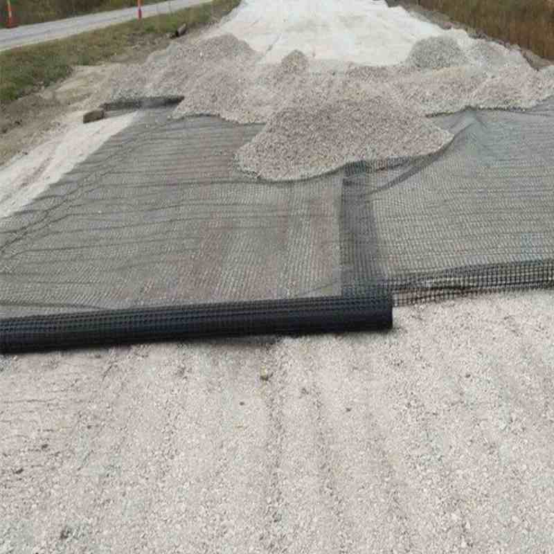 Polyester geogrid Pet woven geogrid retaining wall soil reinforcement