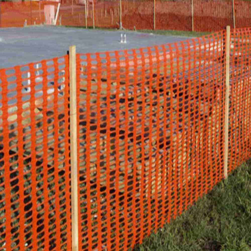 HDPE building plastic reinforced protective safety fence