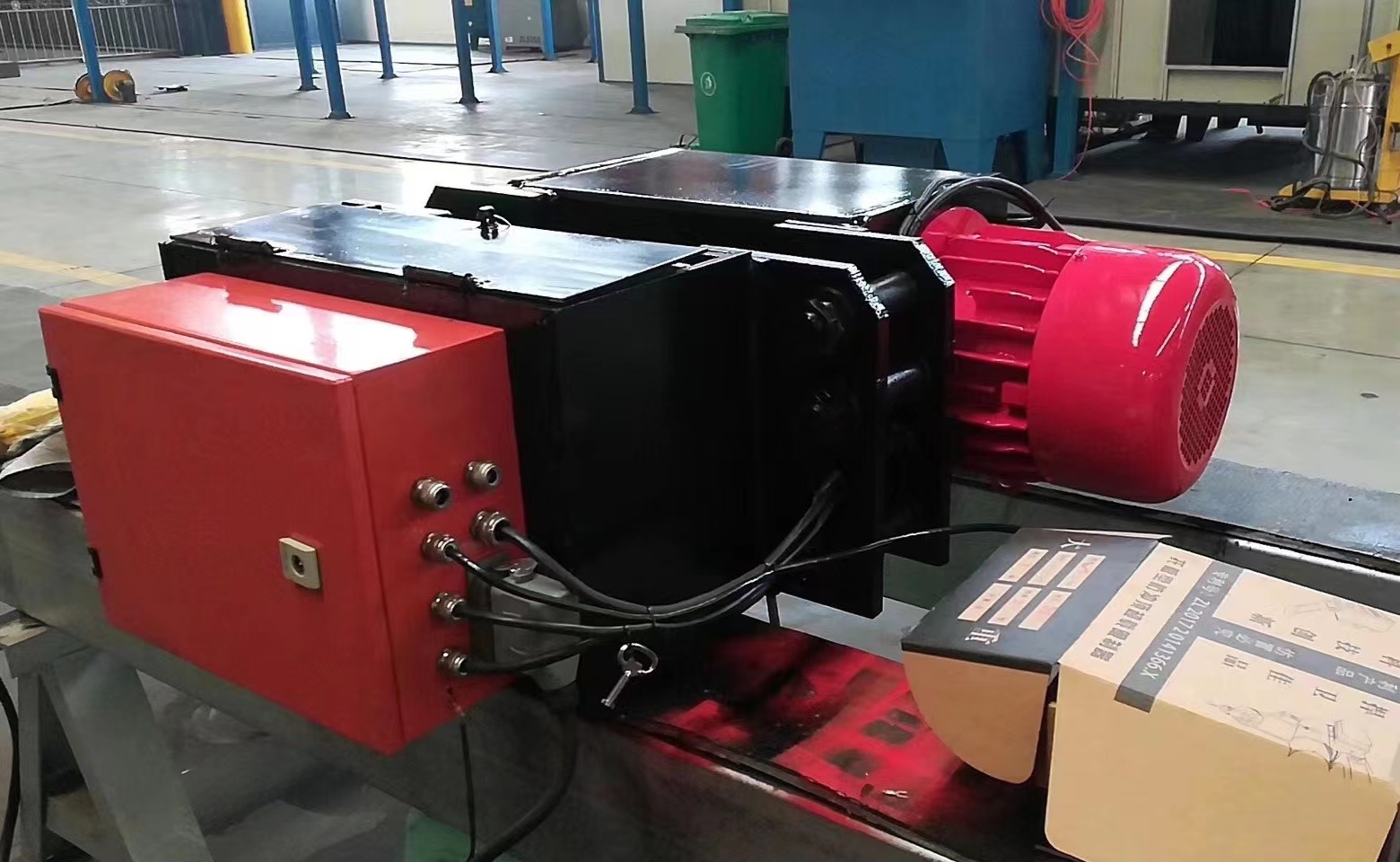 M3 (DJCD/DJMD)、M4 (FMDJCD/FMDJMD?)型鋼絲繩電動(dòng)葫蘆（低靜空式）