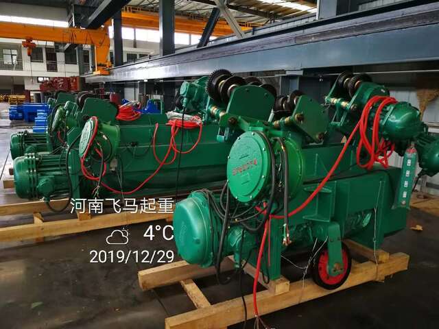 M3 (HB/HBS)、M4 (FMHB/FMHBS )型鋼絲繩電動葫蘆（防爆式）