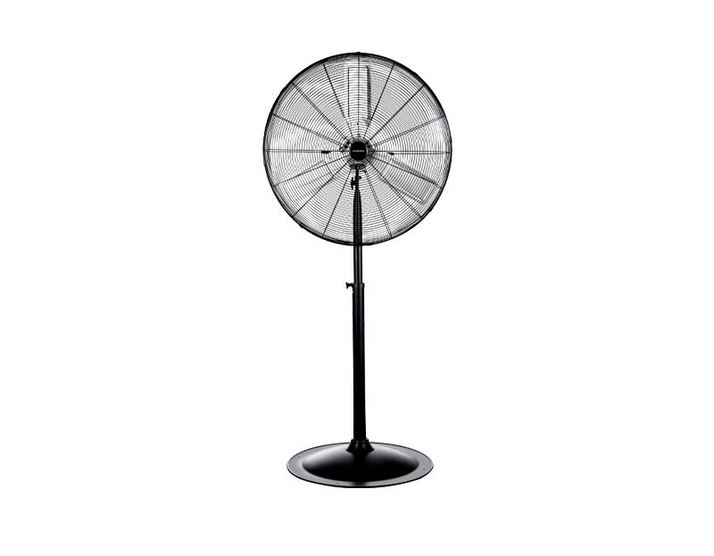 Standing oscillating fans