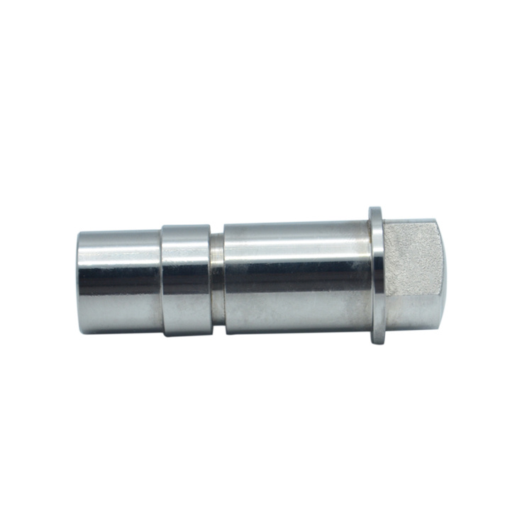Lathe parts with bright nickel plating