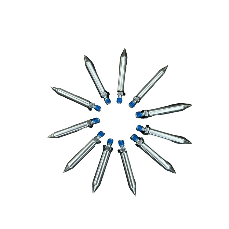 Guide pin with patch lock