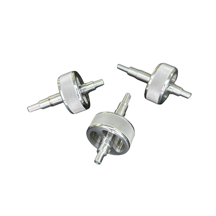 Shaft with knurl