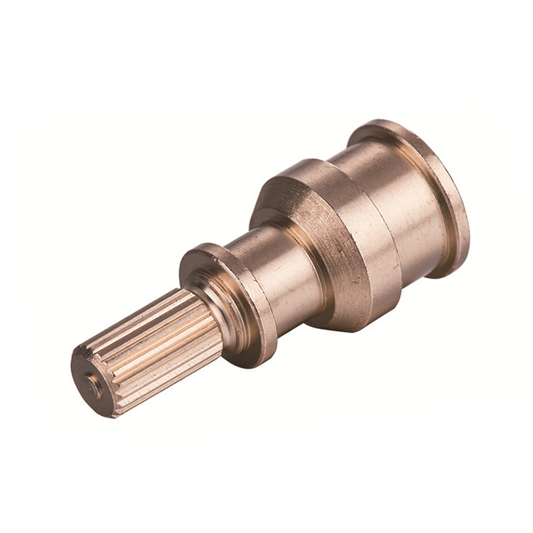 Copper lathed part