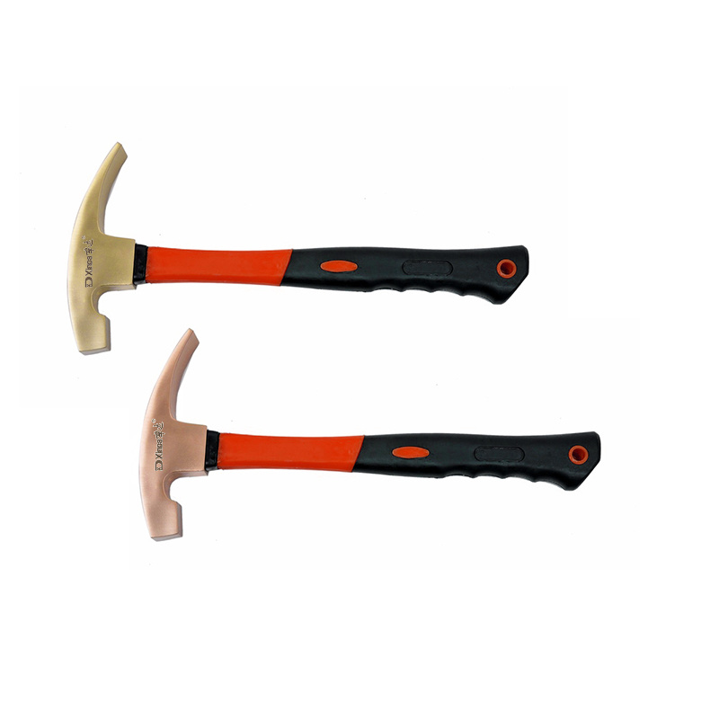 2041 Bricklayers hammer fiberglass handle