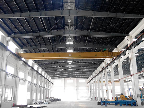 Double girder bridge crane