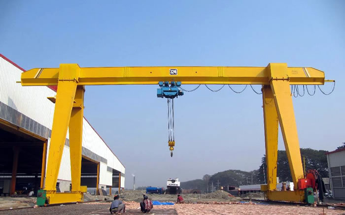 Single girder gantry crane