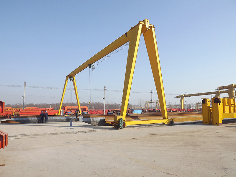 Single girder gantry crane