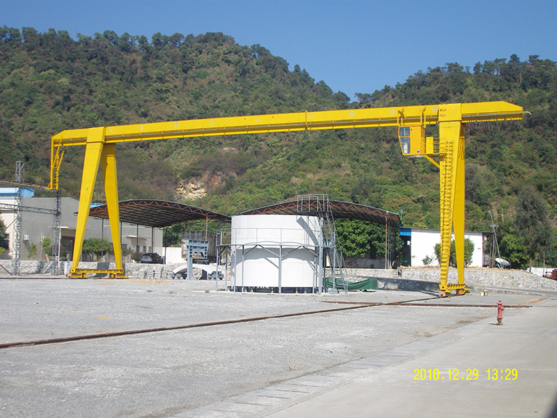 Single girder gantry crane