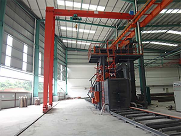 Semi-gantry crane