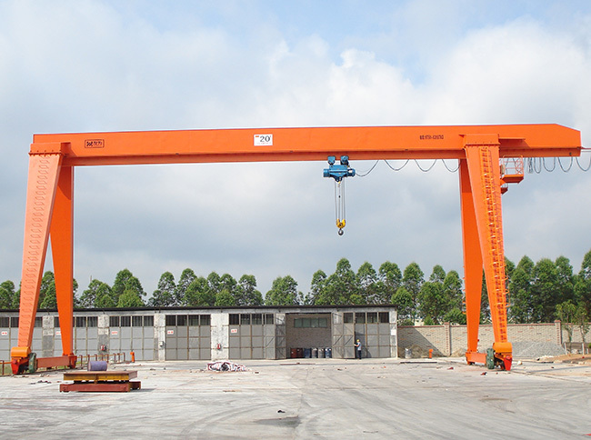 Single girder gantry crane