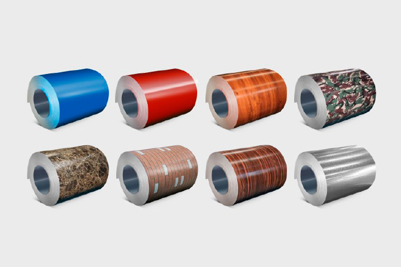 Color coating, printing, laminating, embossed steel plate/aluminum plate