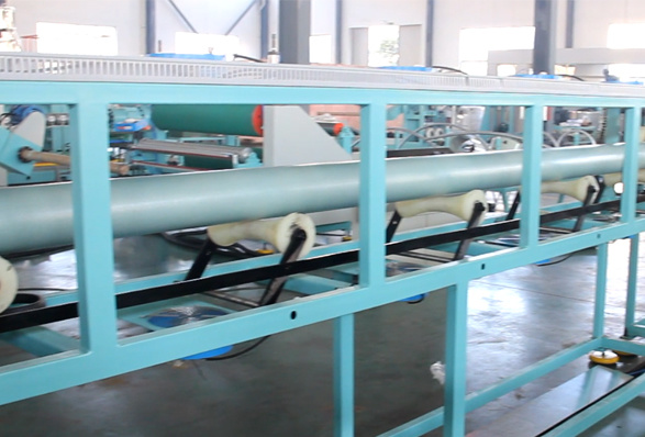 XPS foam insulation pipe production line