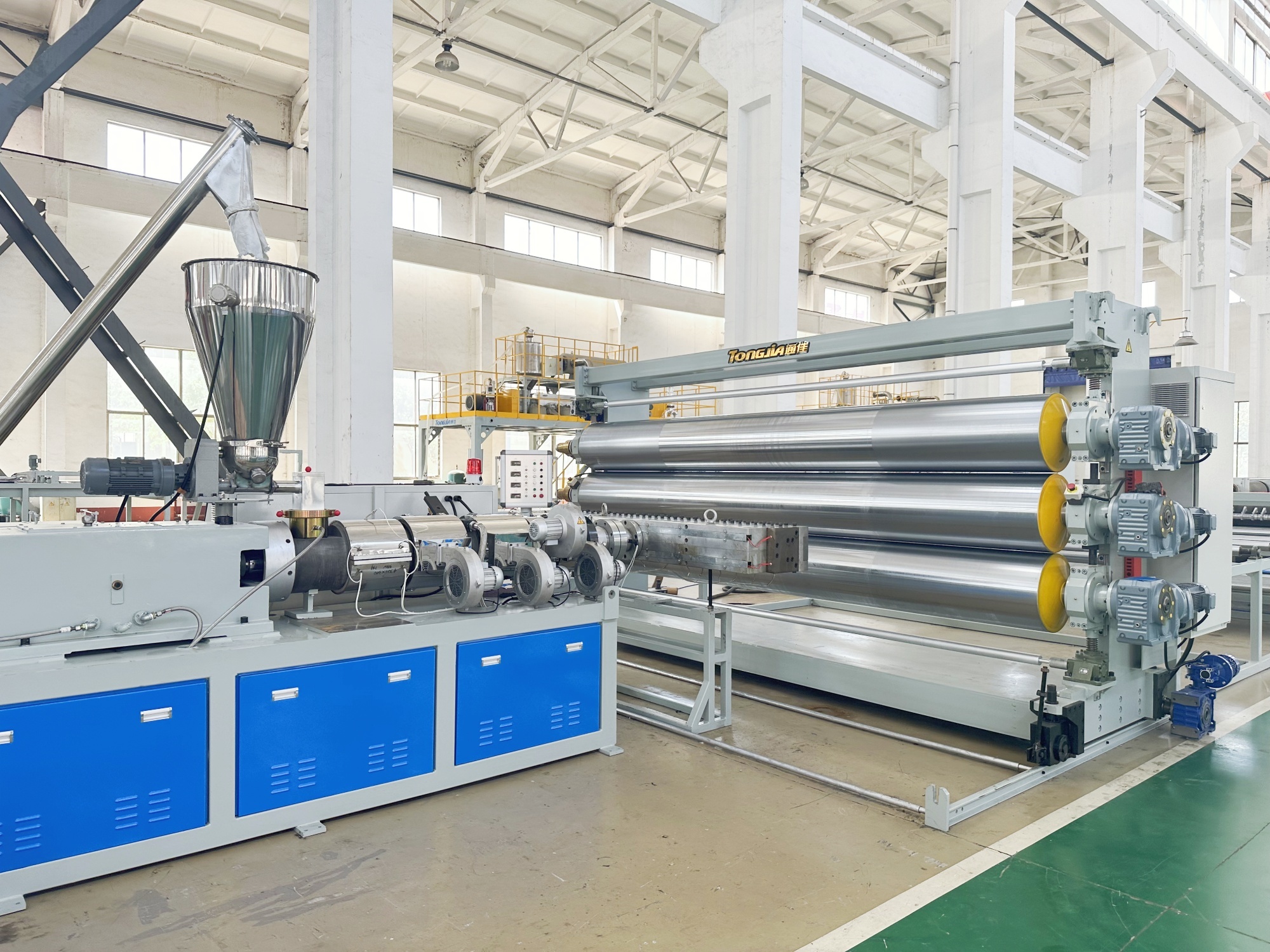 PVC Capillary Drainage Board Production Line PVC Capillary Drainage Board Production Line