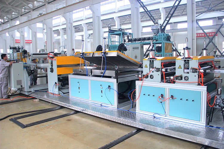 PLA Fully Degradable Extruded Sheet Machine