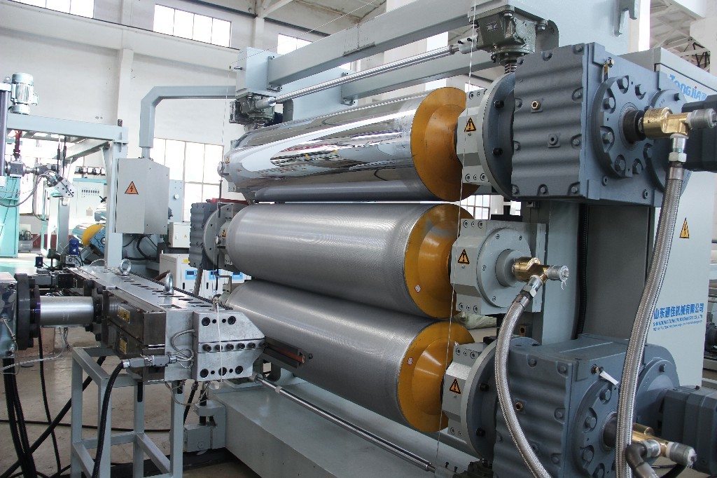 PP/PE Plastic Geocell Production Line