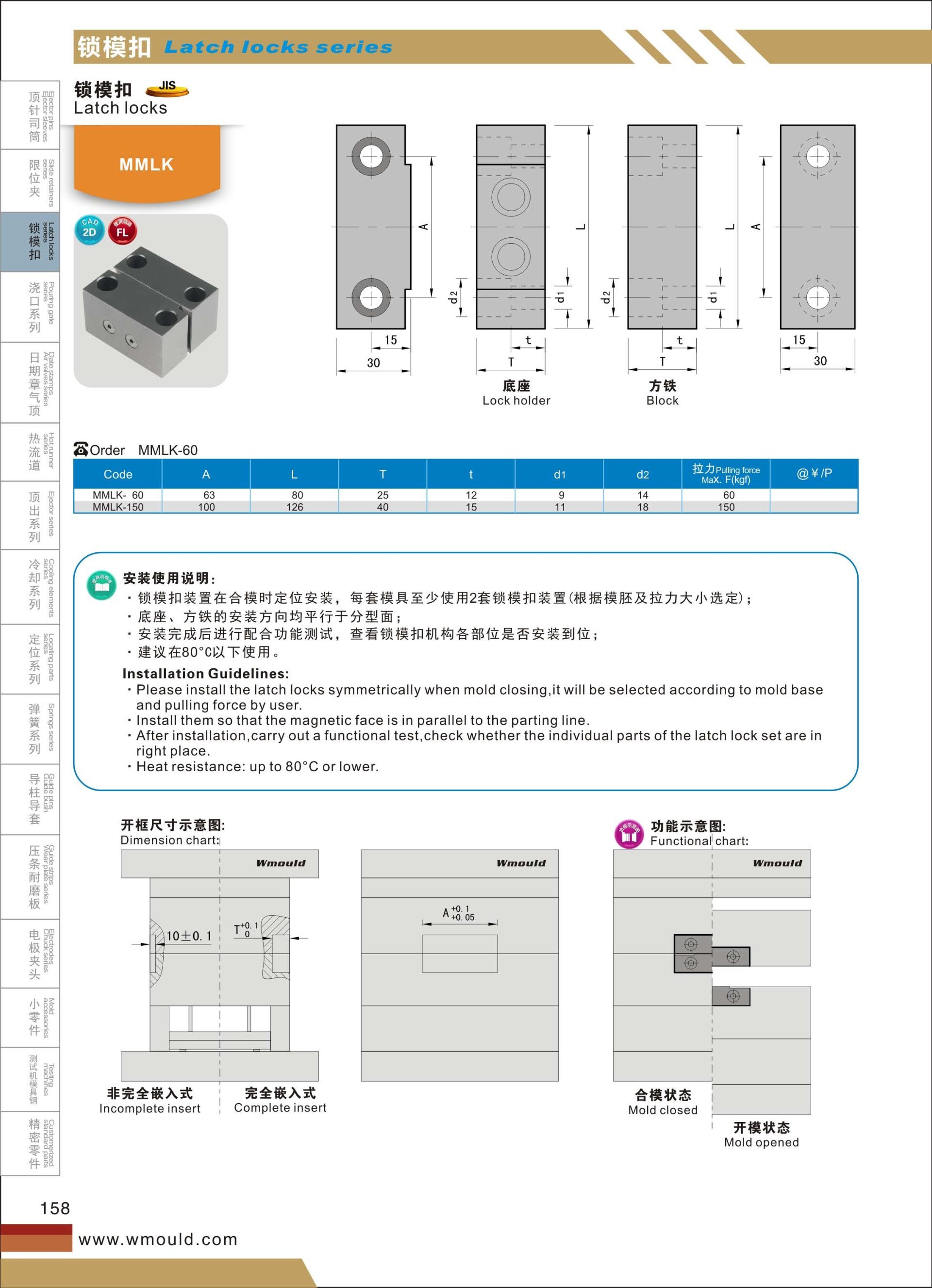 开模师与你分享五金模具配件MMLK