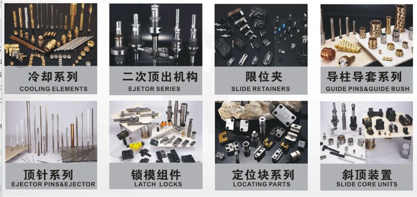 Features of the plastic mold parts of the parting locks