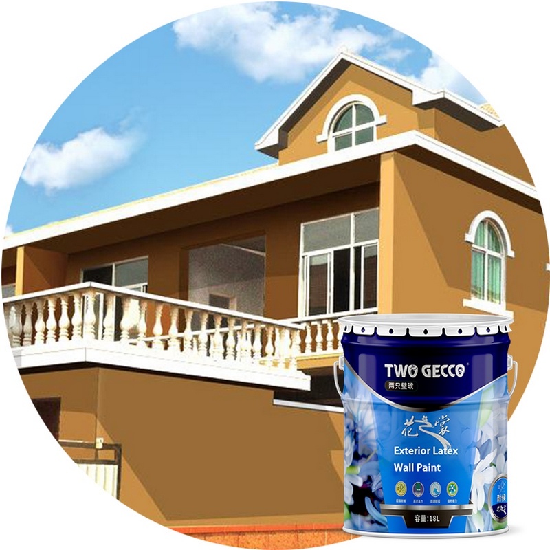 Exterior wall paint