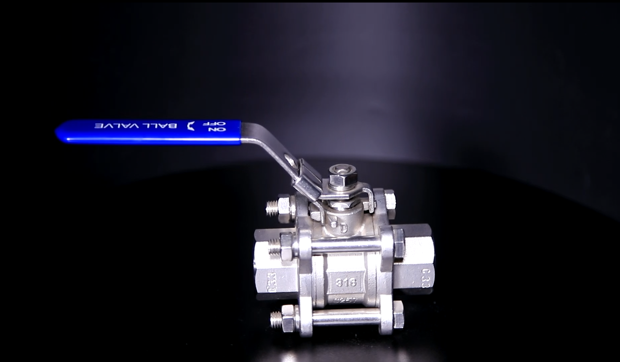 3-PC Stainless Steel Ball Valve 1/4''-4''.mp4