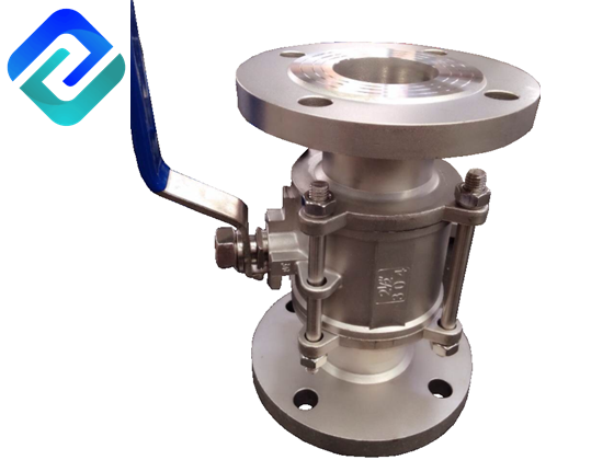 WOG stainless steel flanged ball valve