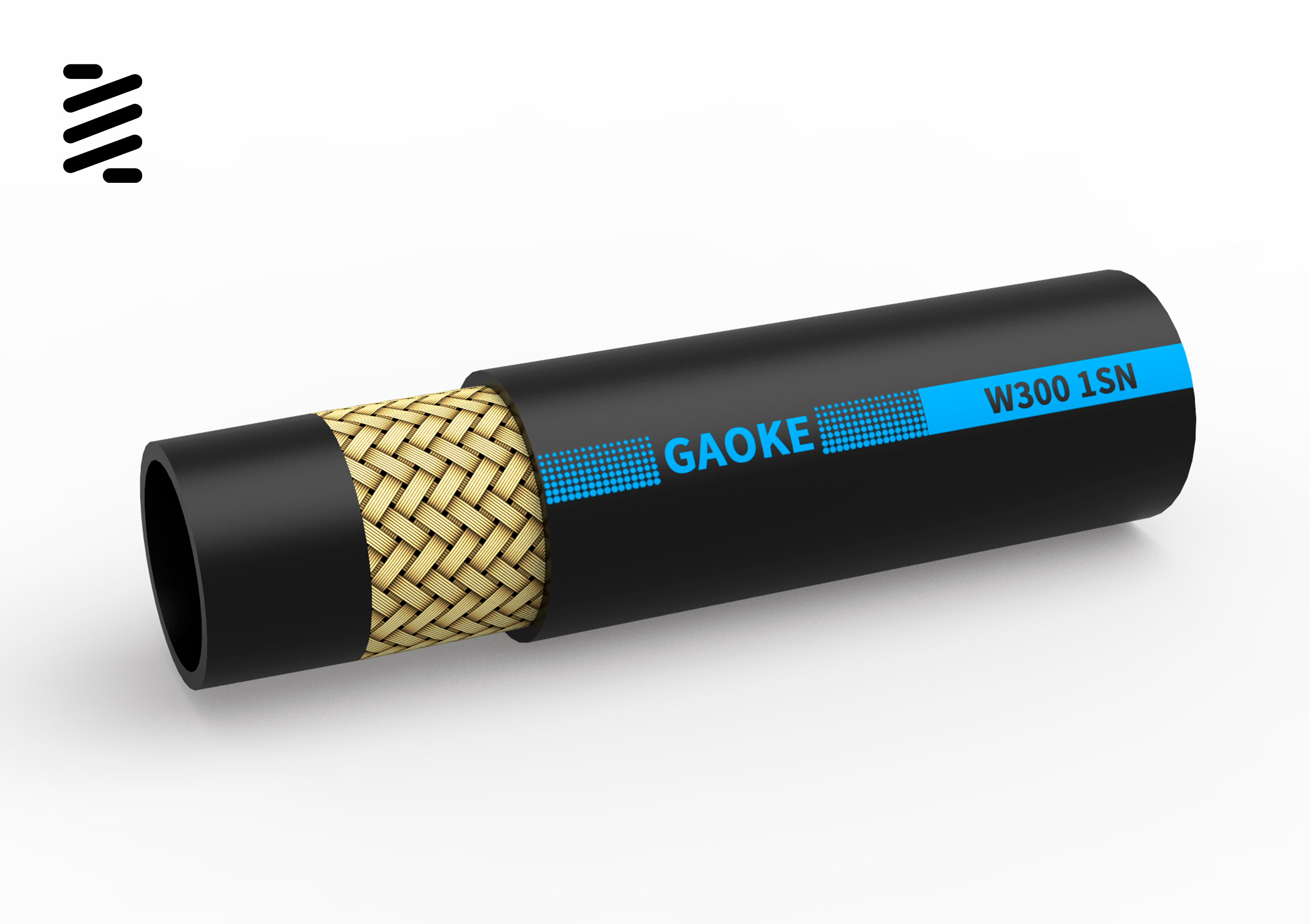 Oil resistant hydraulic hose
