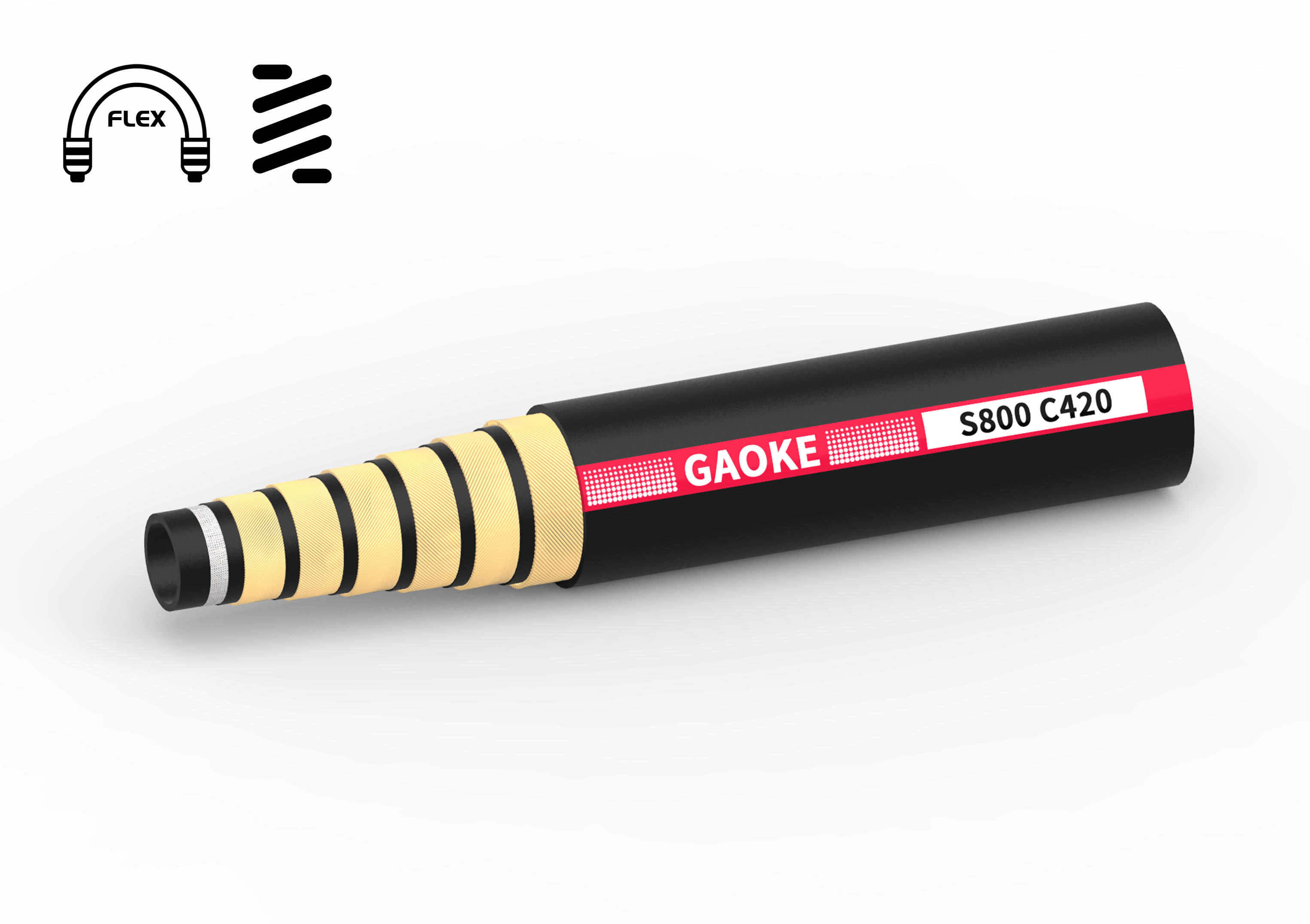 Quality Compact Constant Pressure Hydraulic Hose