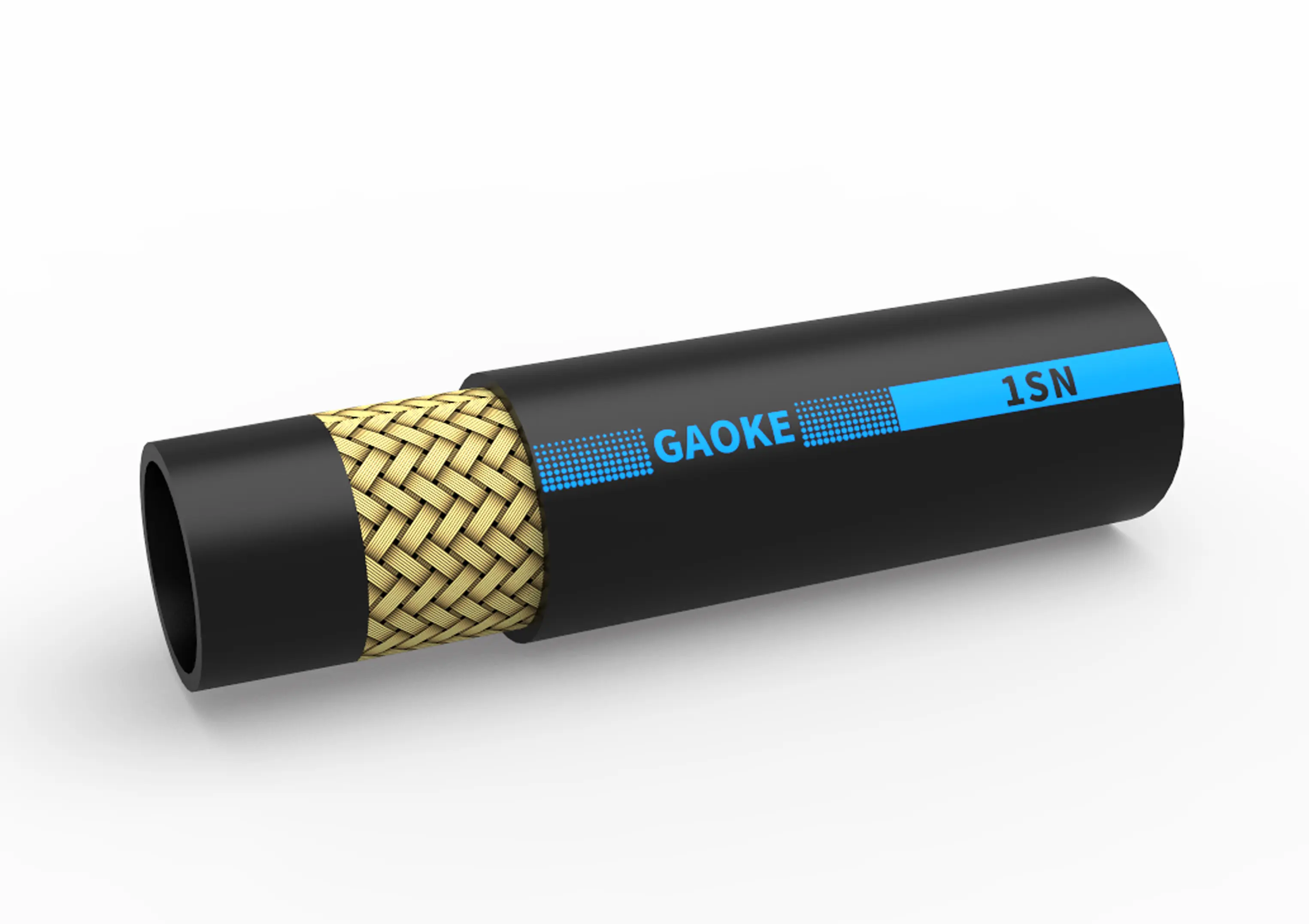 EN853 1SN - SAE 100R1AT, single-layer braided, medium pressure