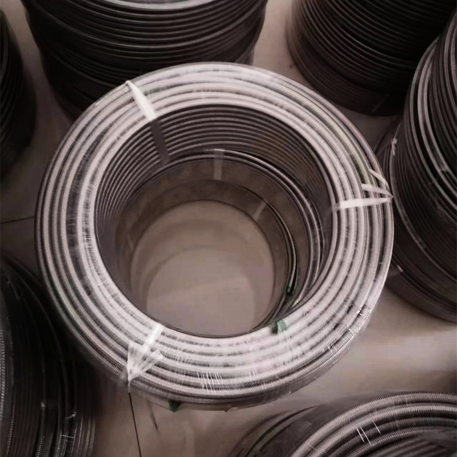 Stainless Steel Braided Teflon Straight Tube