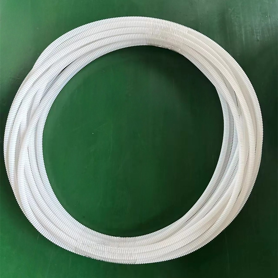 Fuelle de teflón blanco lechoso