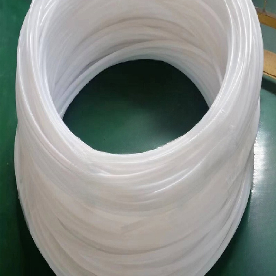 Milky teflon straight pipe