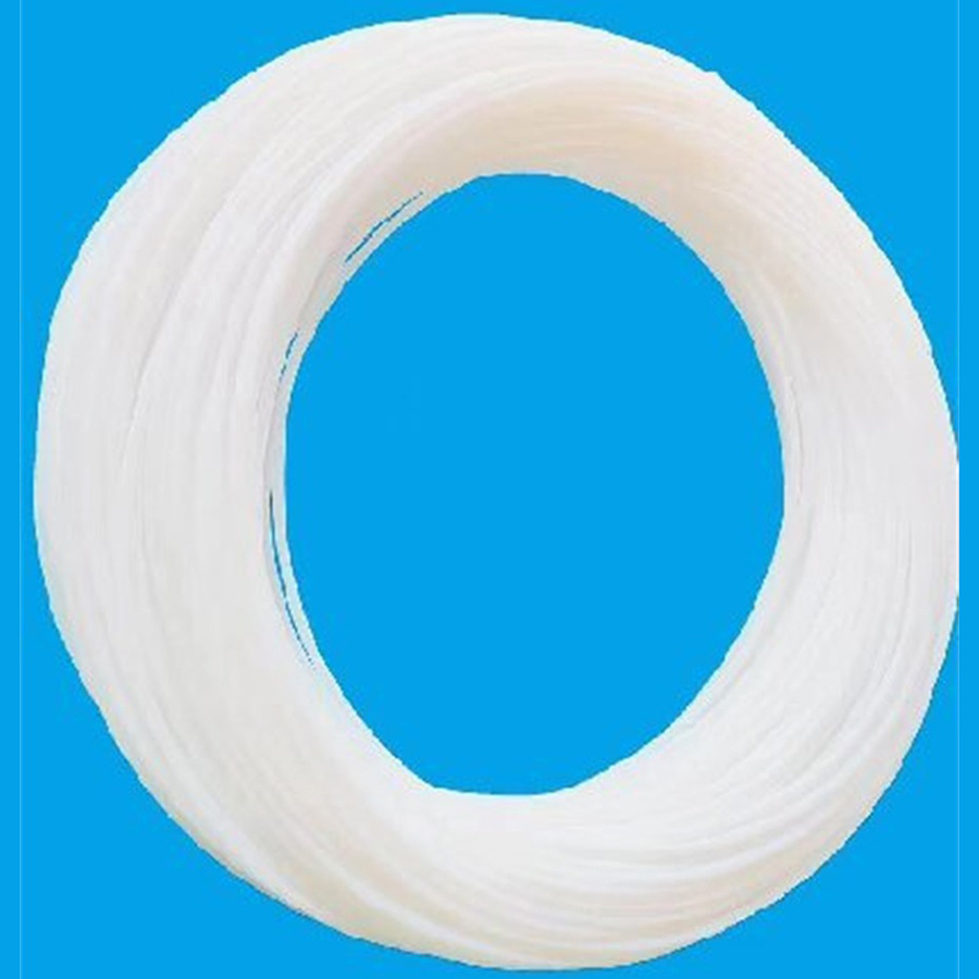 Milky teflon straight pipe