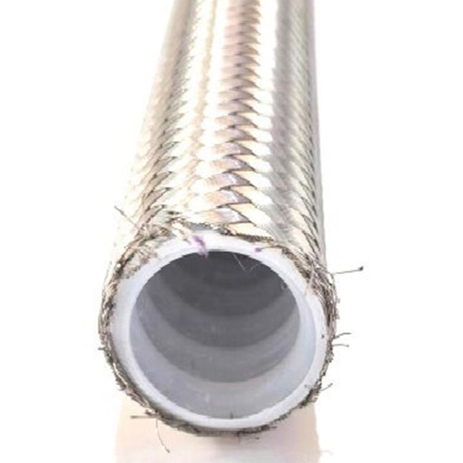 Stainless steel braided teflon bellows