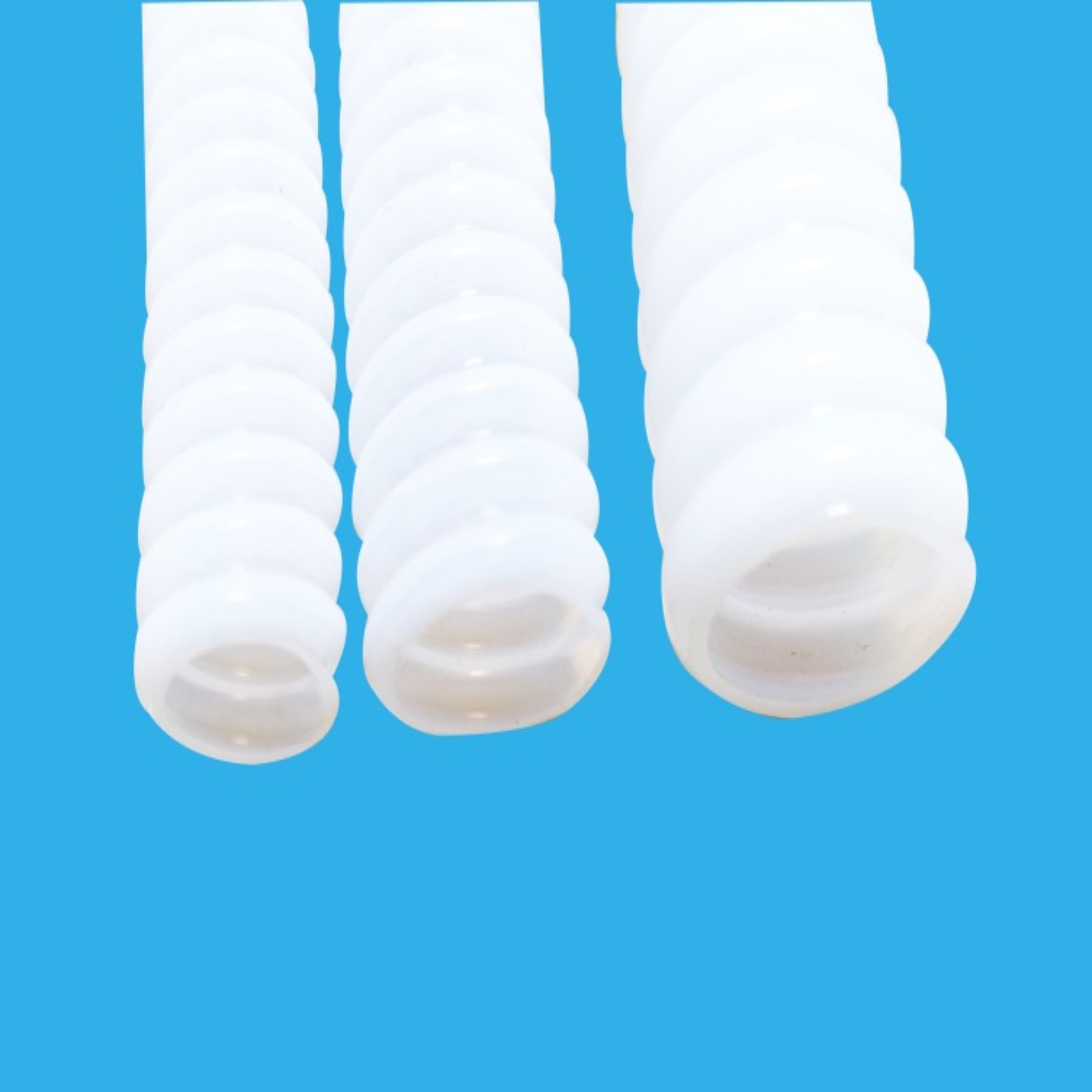 乳白色铁氟龙波纹管