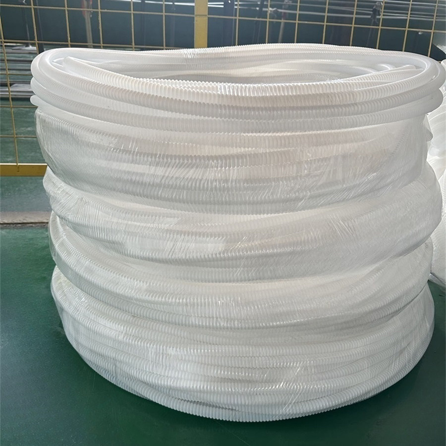 Milky teflon bellows