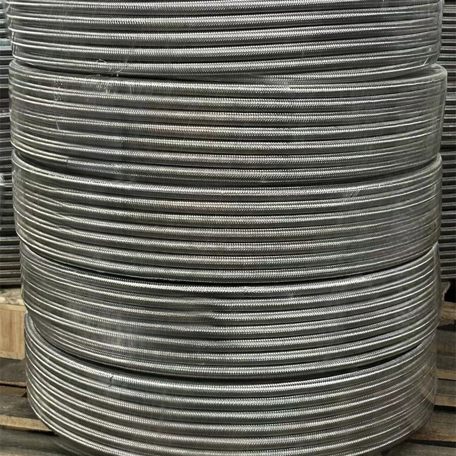 Fuelle de teflón trenzado de acero inoxidable